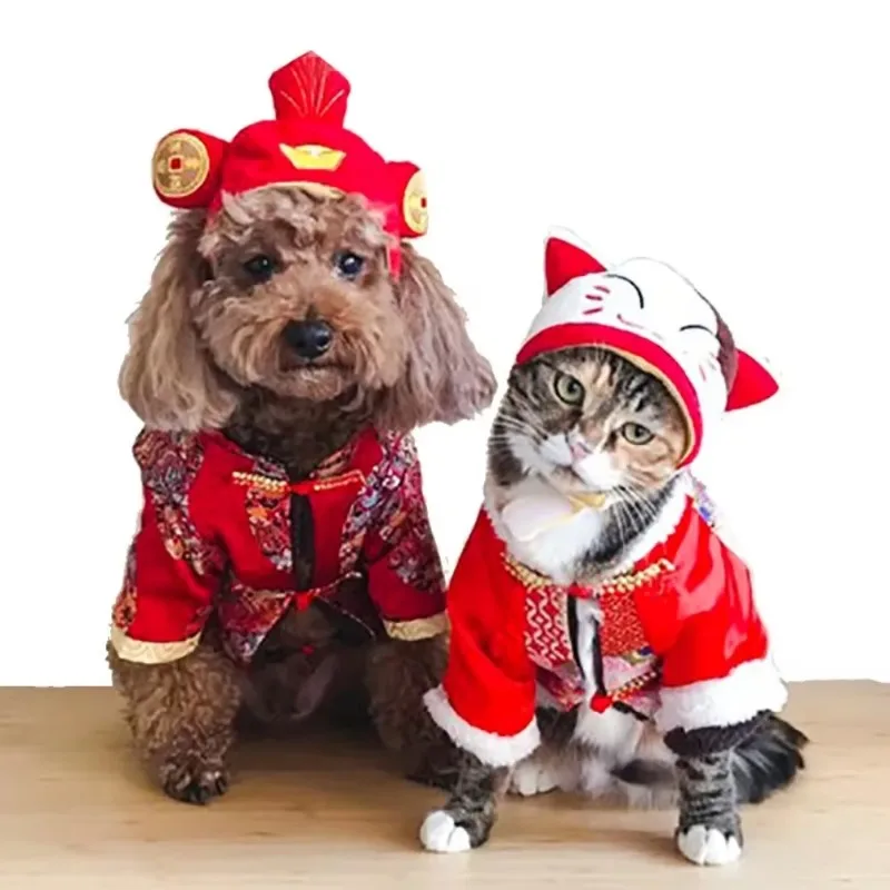 Funny Hat for Cat Dogs Sunflower Christmas Costume Pet Headwear Halloween Cosplay Keep Warm Theme Party Photo Prop Accessories