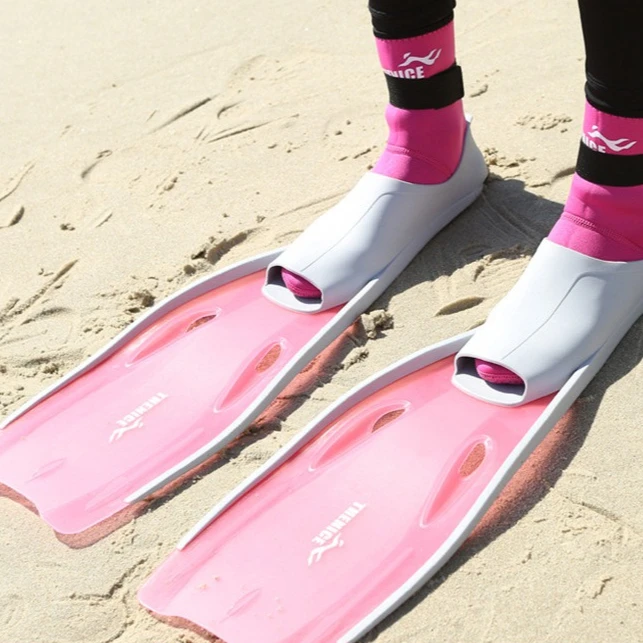 New swimming frog shoes long flippers snorkeling diving supplies professional training men's and women's free diving flippers