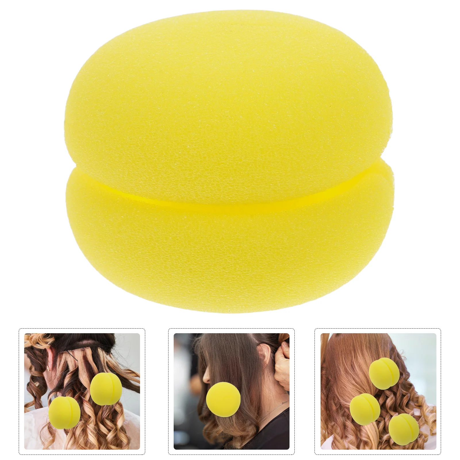 

12Pcs Curling Hair Ball Sponge Rollers Durable Lightweight Creative Hair Styling Tools Easy Salon Curls for Women