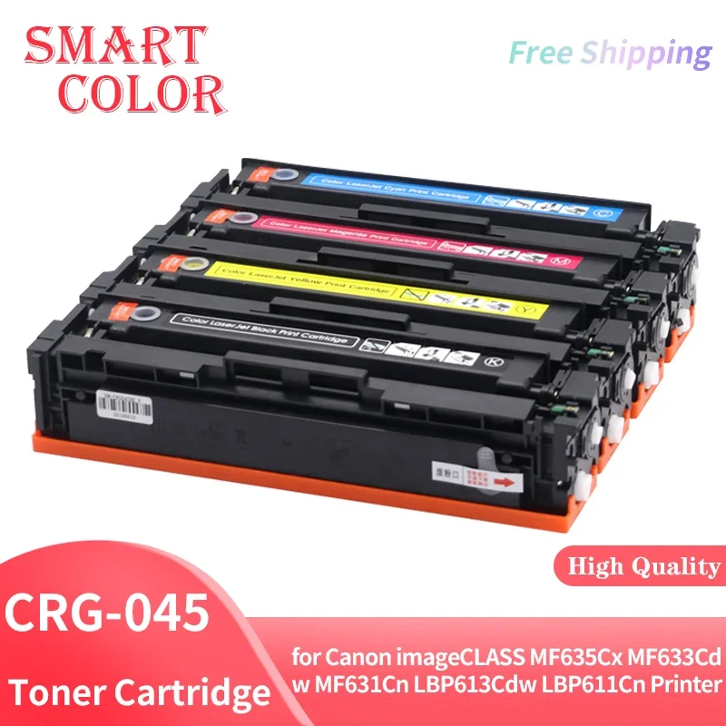 Compatible Color toner cartridge CRG-045 crg045 for Canon 045 imageCLASS MF635Cx MF633Cdw MF631Cn LBP613Cdw LBP611Cn 612 Printer