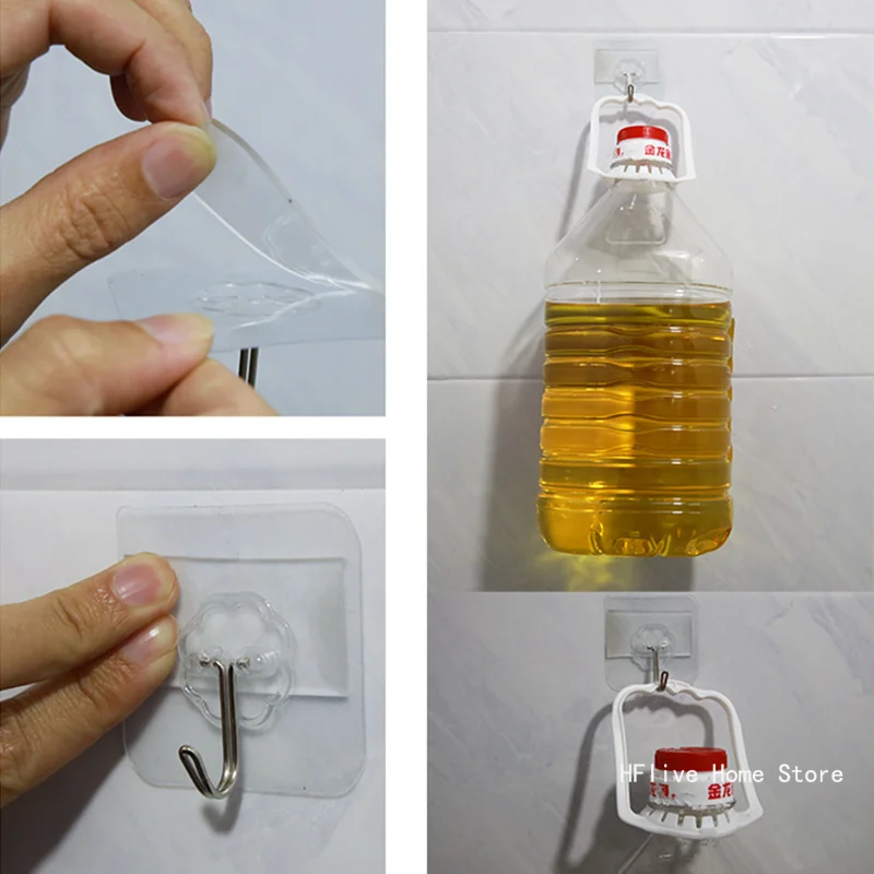 شريط نانو قوي للغاية مزدوج الجوانب شفاف وقابل لإعادة الاستخدام وأشرطة لاصقة مقاومة للماء وقابلة للتنظيف والمطبخ المنزلي والحمام