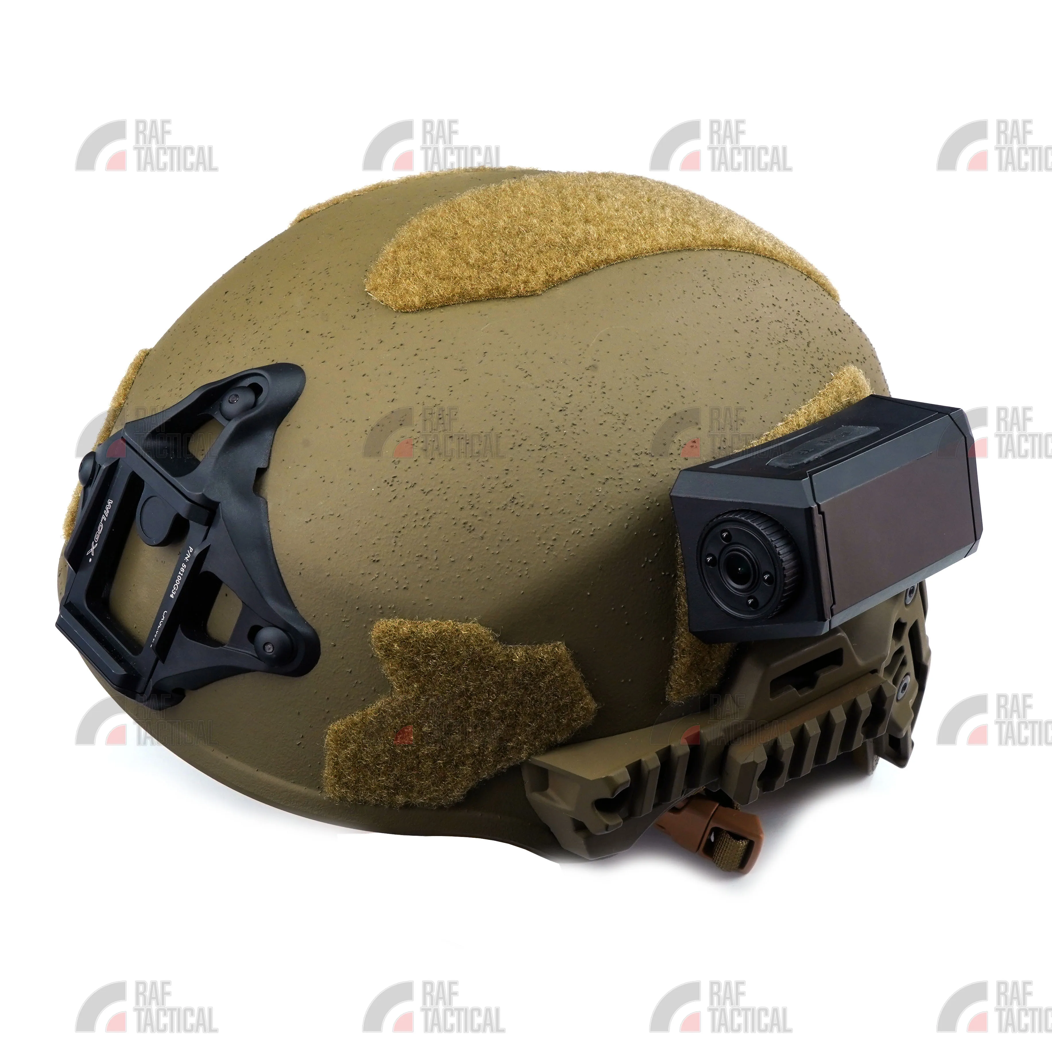 Lampka noktowizyjna kamera myśliwska 1080P kamera sportowa na świeżym powietrzu taktyczna kamera na kask do Airsoft