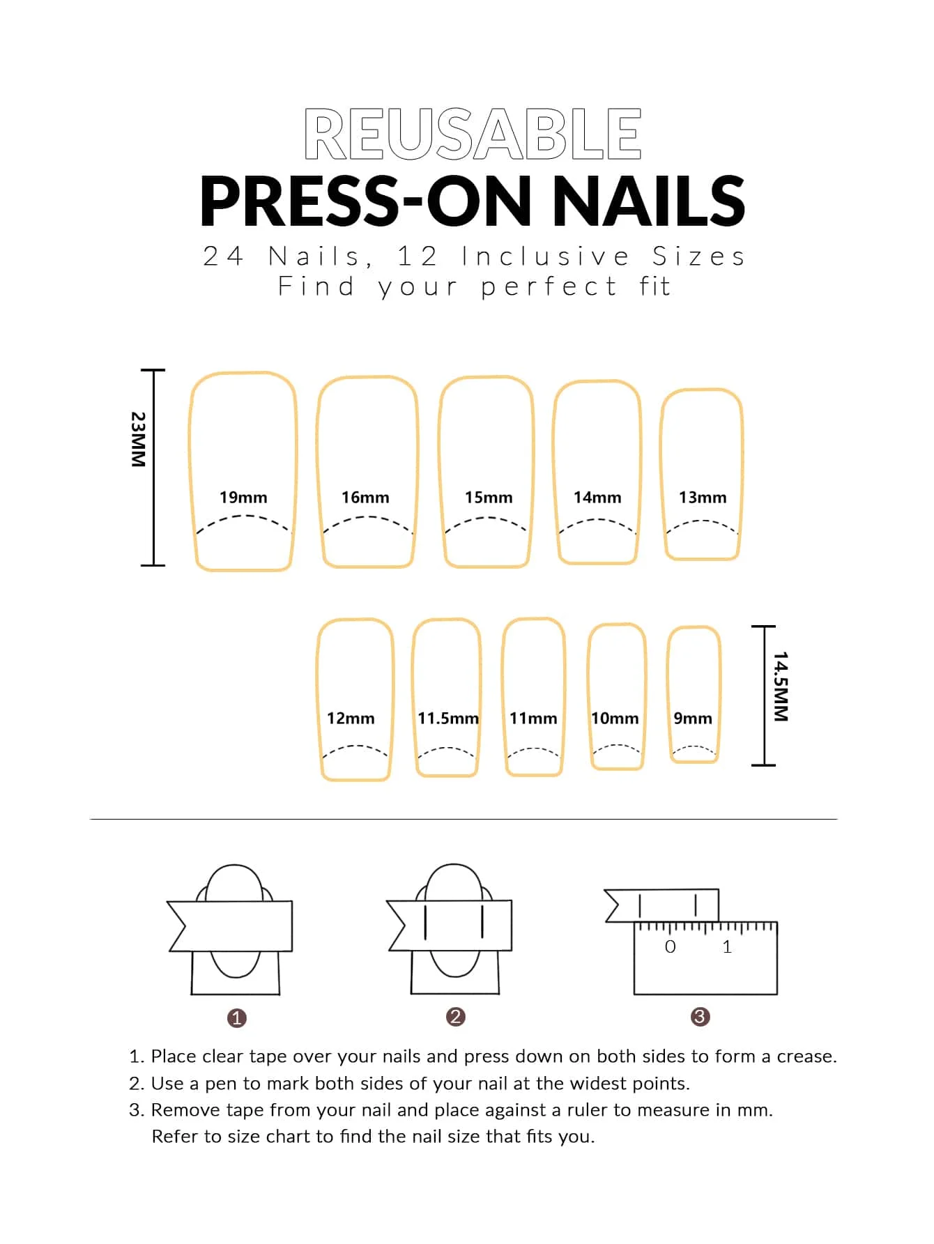 24Pcs Summer Fantasy Two Tone Gradient Nail Enhancement With 1 Filing Bar And 1 Jelly Gel Tablet