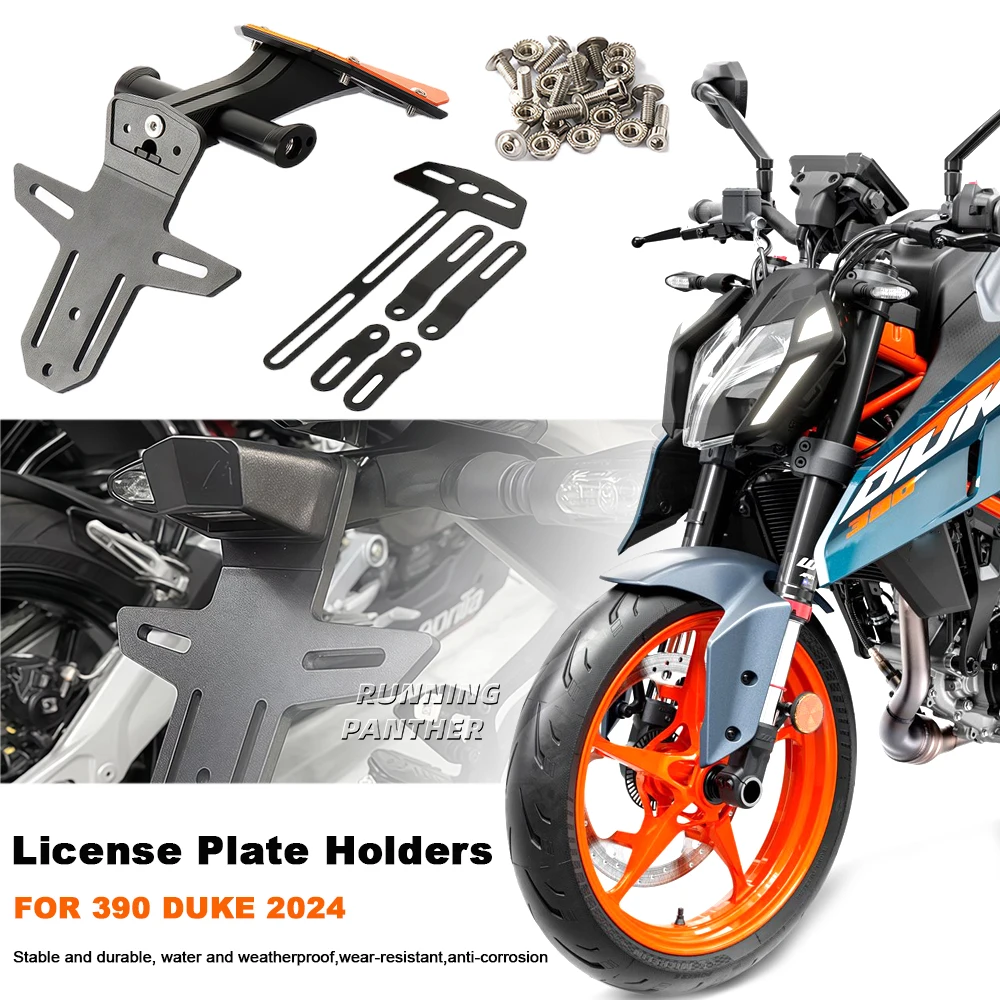 

Motorcycle Tail Tidy Fender Eliminator License Plate Holder Bracket New For 390 2024
