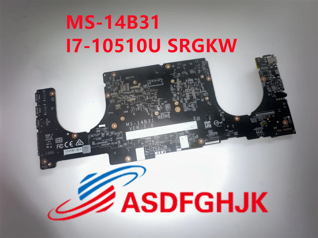 MSI PS42 Modern 8RO 8RA MS-14B3 MS-14B31 Laptop motherboard I7-10510U SRGKW CPU N17S-G2-A1 MX250 GPU Independent motherboard