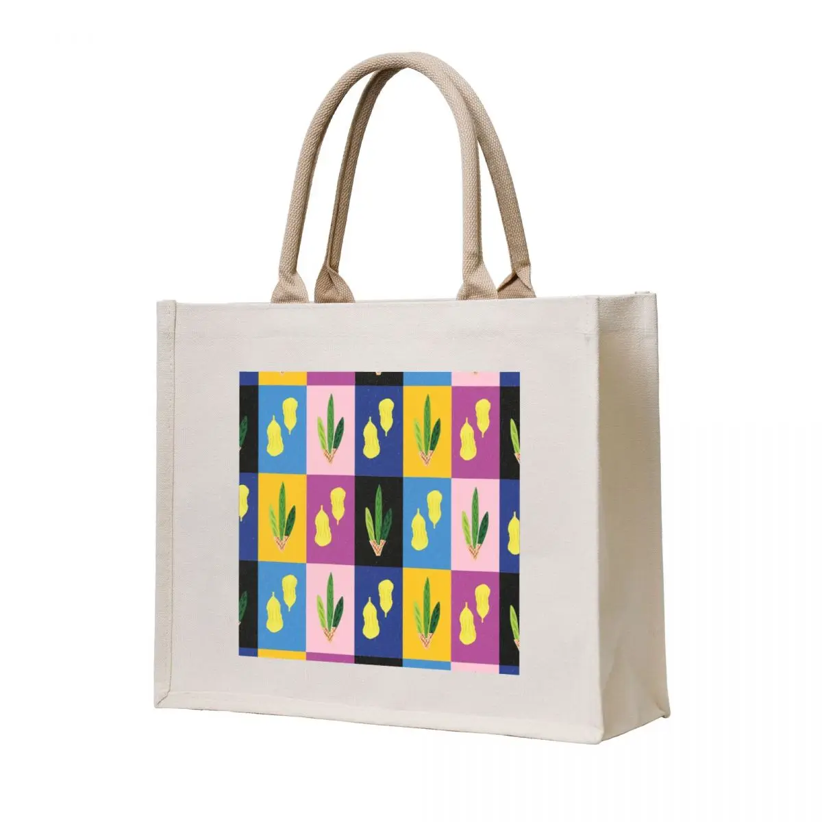 

Lulav & Etrog Ridley Road Pop Art Grid Tote Bag Reusable bags hand bag ladies Women's tote bag shopping trolley