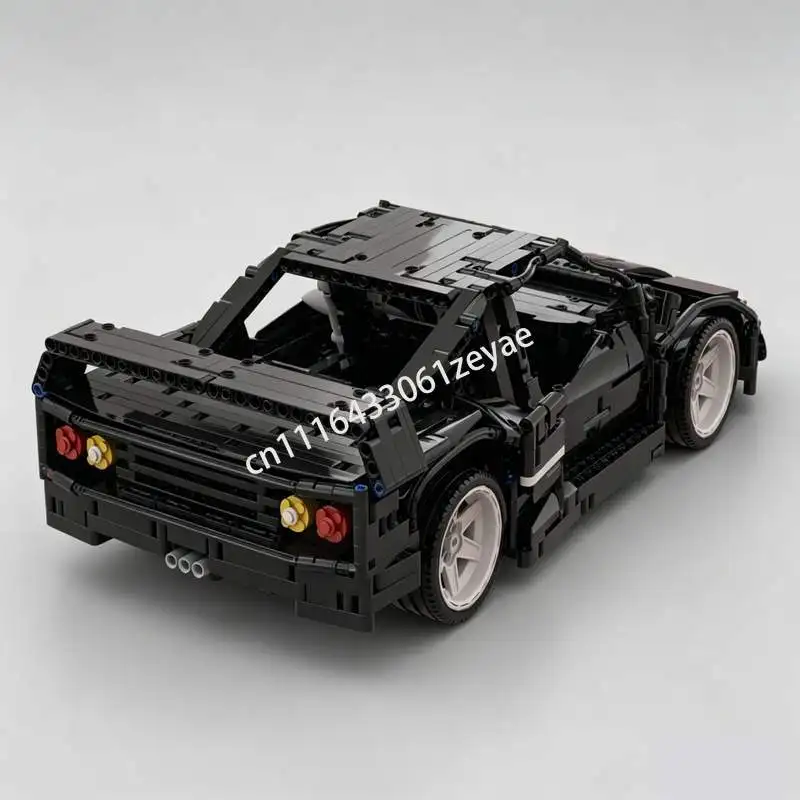 1721PCS 1:10 Scale High Performance Super Sports Car MOC Model Custom Puzzle Technical Assembly Collection Toy Building Blocks