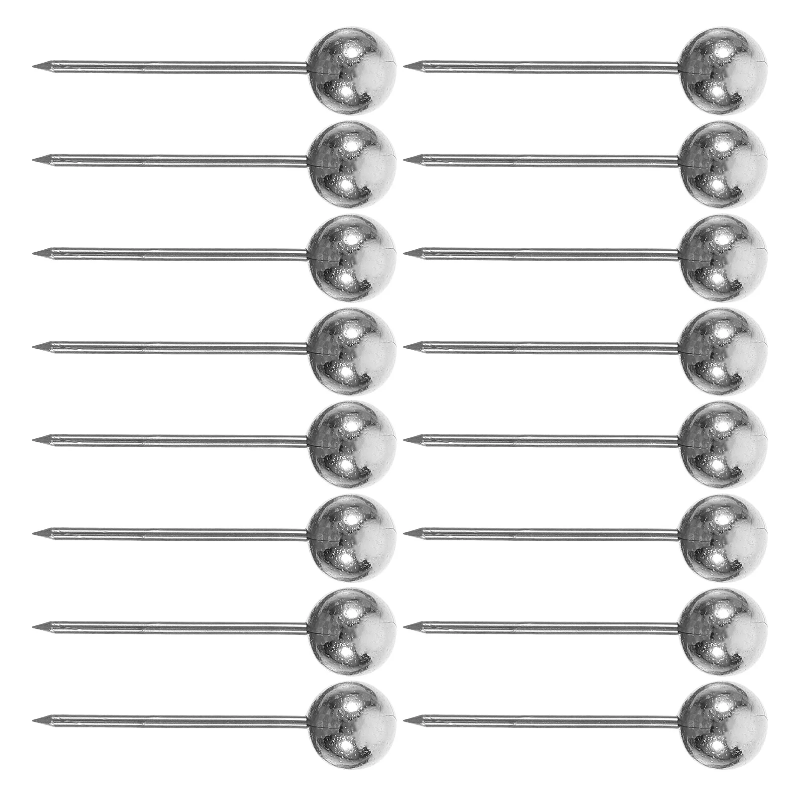 200 قطعة كرة بلاستيكية رئيس دبابيس ضغط الثقيلة خريطة مستديرة بمناسبة المسامير الفولاذ المقاوم للصدأ لجدار لوحة الفلين مكتب المدرسة