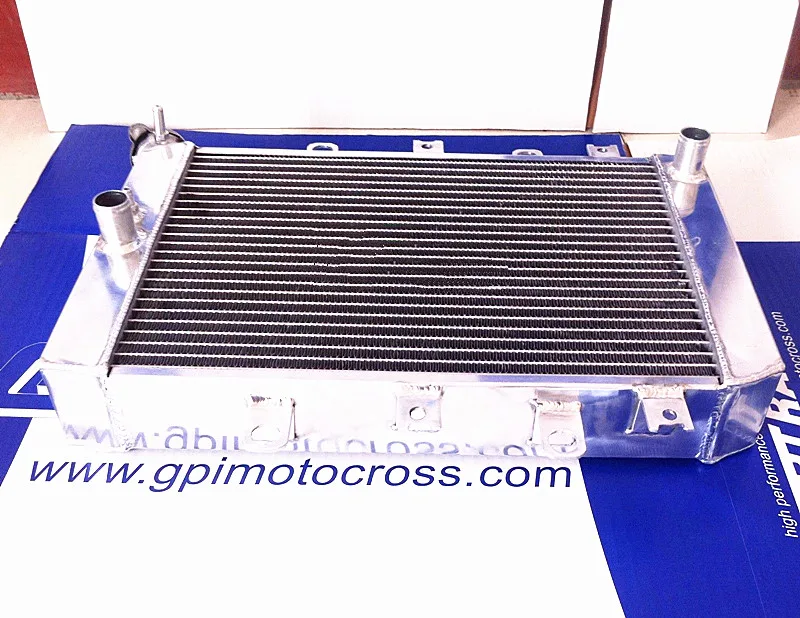 Aluminum Radiator For 2007-2013 Yamaha GRIZZLY 700 550 500 YFM500F YFM550F YFM700F 4WD/EPS 2007 2008 2009 2010 2011 2012 2013