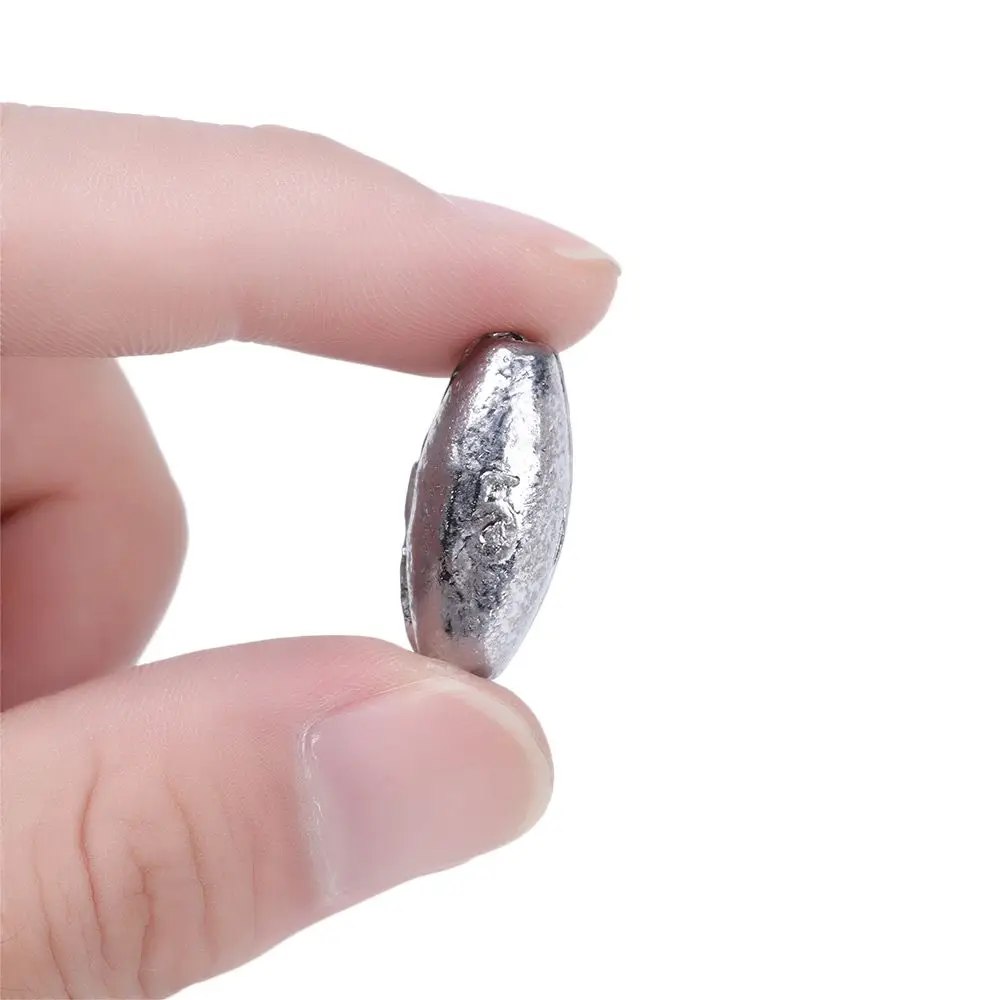 5 قطعة 3/5/8/10/15/20/30/40 جرام الزيتون على شكل الصيد ثقالة الرصاص سقوط وزن إضافي افتتاح الفم خط الغطاسون هوك موصل #5