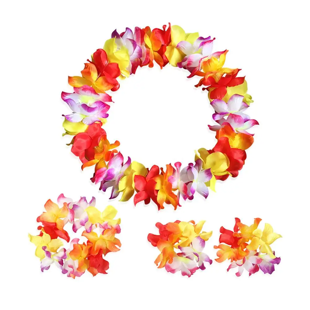 

Simulated Leaf Skirt Girls Grass Skirts Hawaiian Dresses Decorations Outfit Banquet Floral Wreath Luau Costume