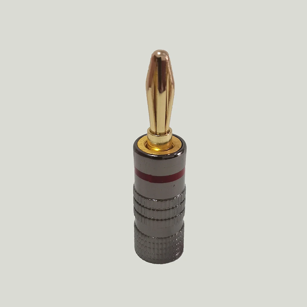 1 Stück Lautsprecher-Bananenstecker, vergoldet, 4 mm, für Audio-Video-Lautsprecheranschluss – Detail 7