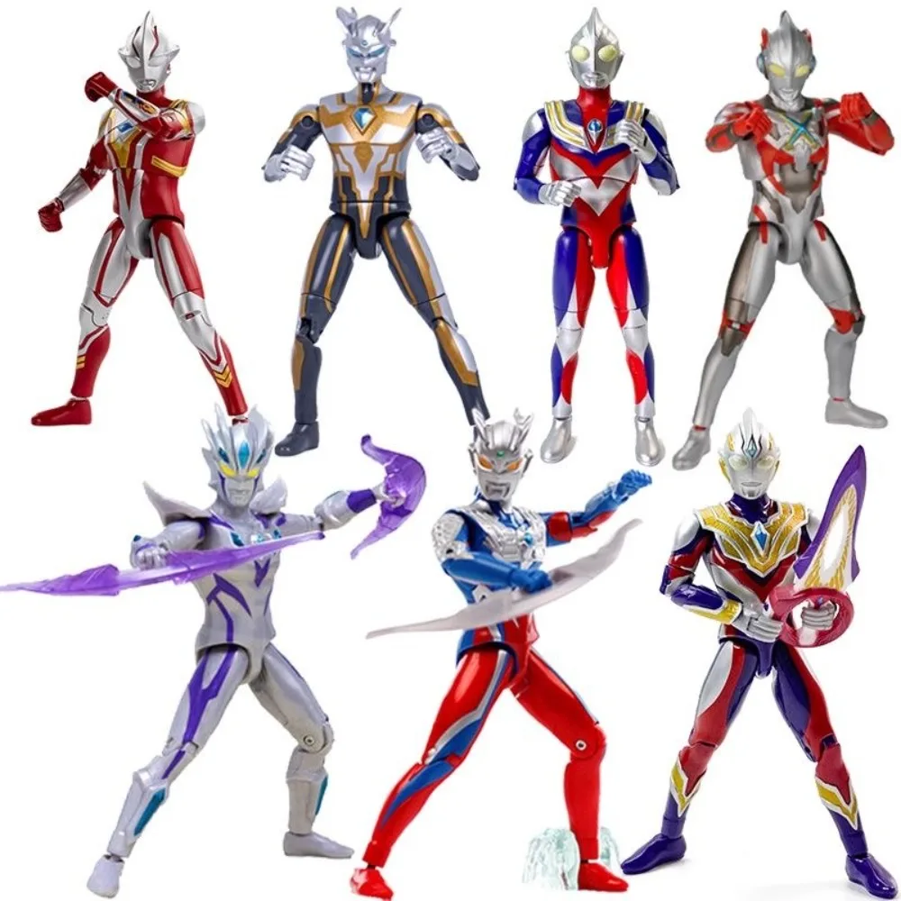 بانداي الأصلي حقيقية الترامان تريجا Obdegaard Kairegulos ديلوكس مجموعة المنقولة الإنسان الشكل جمع نموذج هدية عيد #2