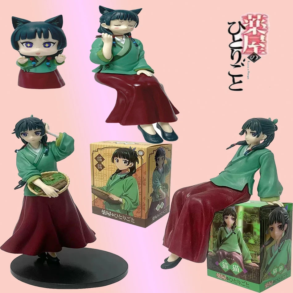 13,5-17cm The Apothecary Diaries Sitzende und Stehende Mao Mao Actionfigur Anime PVC Modell Sammlerstücke