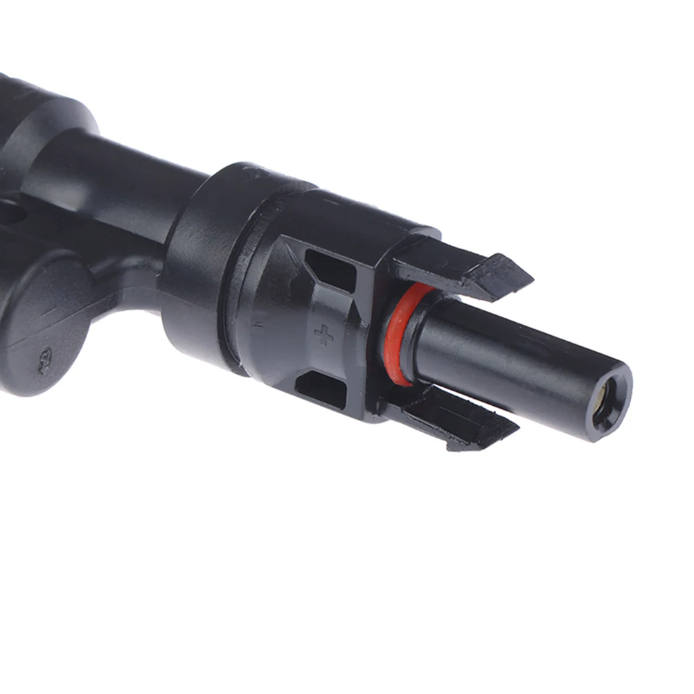 

1pc Photovoltaic Adapter Solar Panel Wire Cable Waterproof Dustproof Electrical Connector Parallel Branch Joint Solar Cable