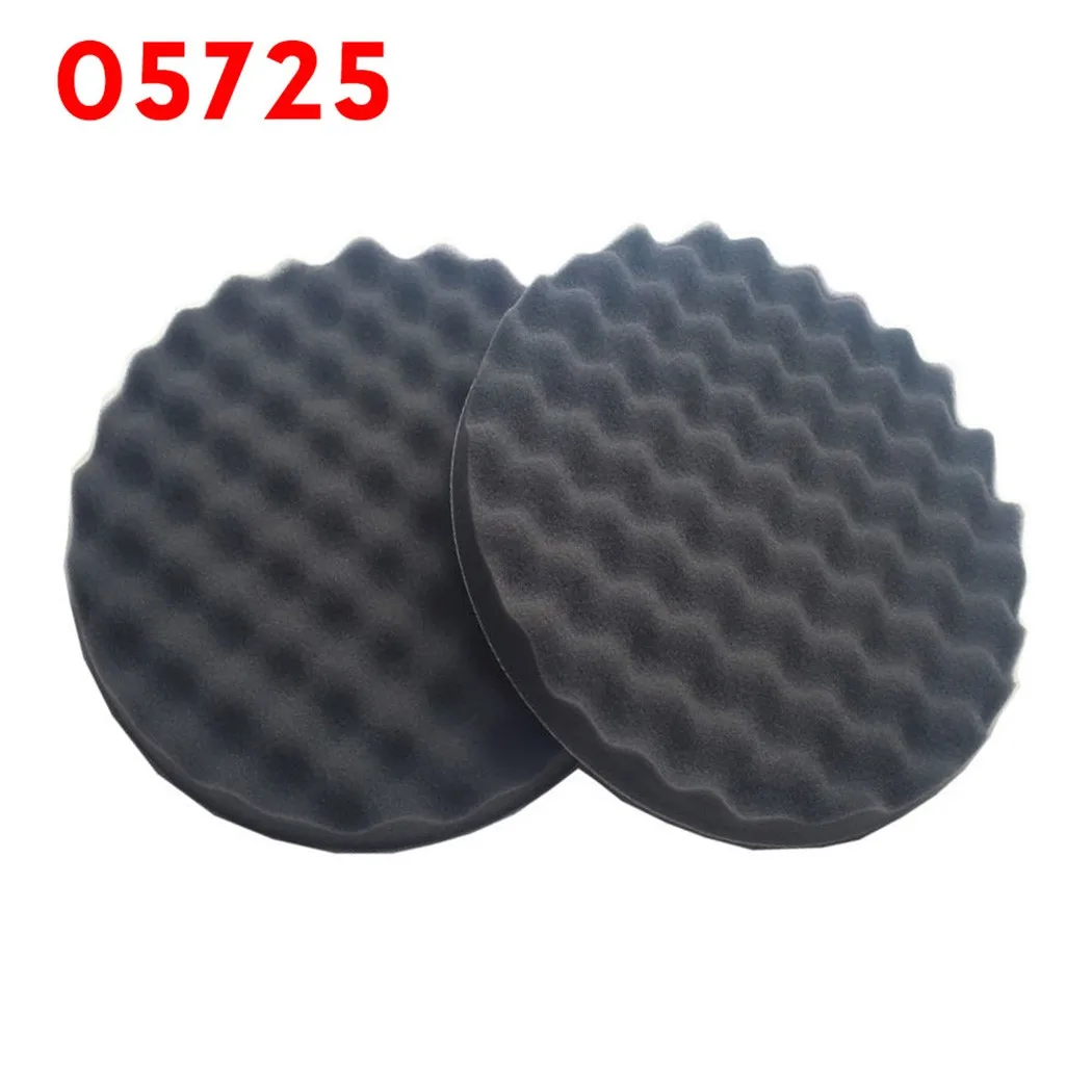 Replacement Foam Polishing Pad Tool 05725 2Pcs 8 Inch Auto Car Compounding Kit Round Single Sided Supplies New
