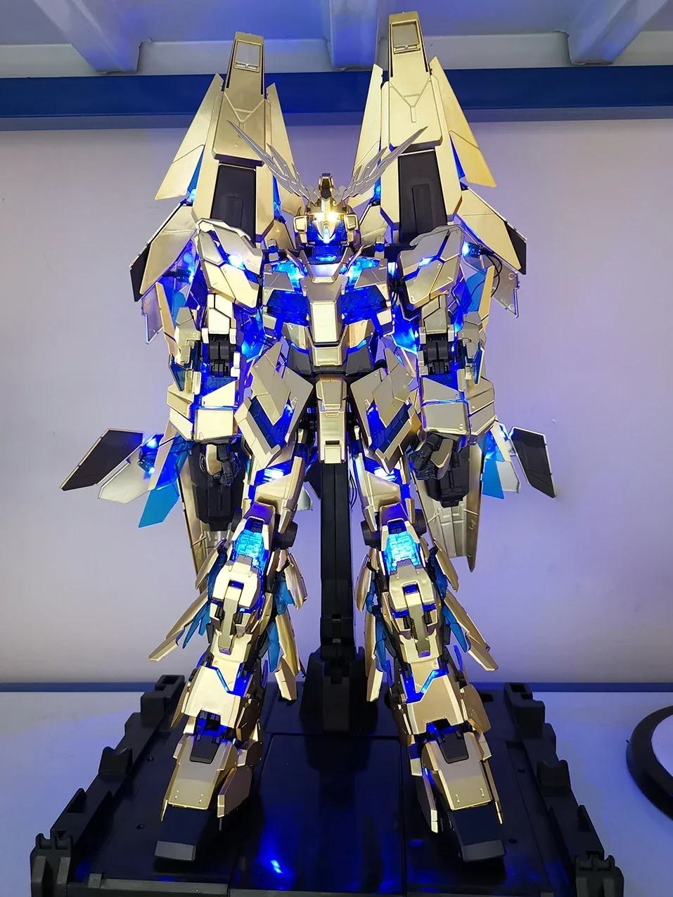 DABAN รุ่น PG 1/60 Rx-0 Unicorn 03 Phenex Narrative Ver Gold เคลือบประกอบหุ่นยนต์ชุดสะสมตุ๊กตาของเล่นของขวัญ