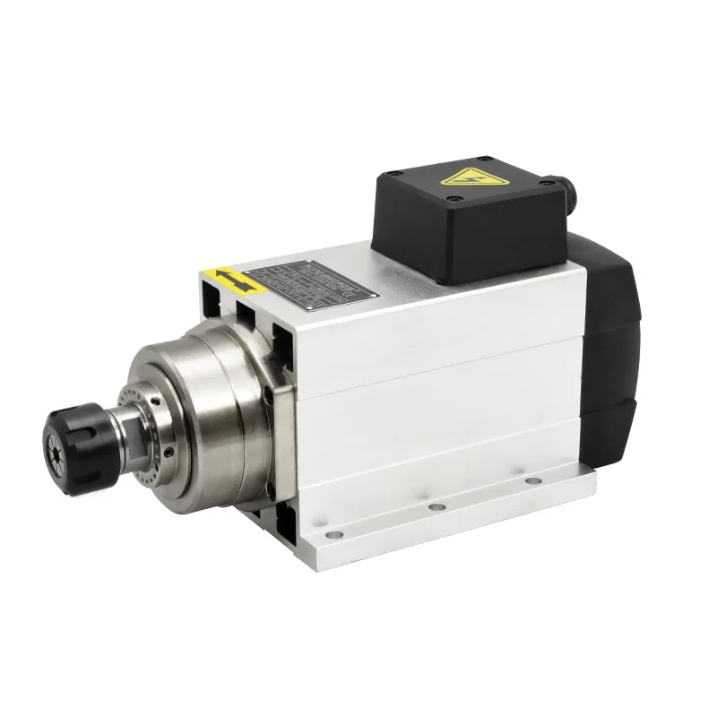 

Wovpower 2.2kW 12000RPM Three Phase Asynchronous Motor, Air-Cooled Spindle Motor for CNC Engraving, Drilling, Cutting, Trimming