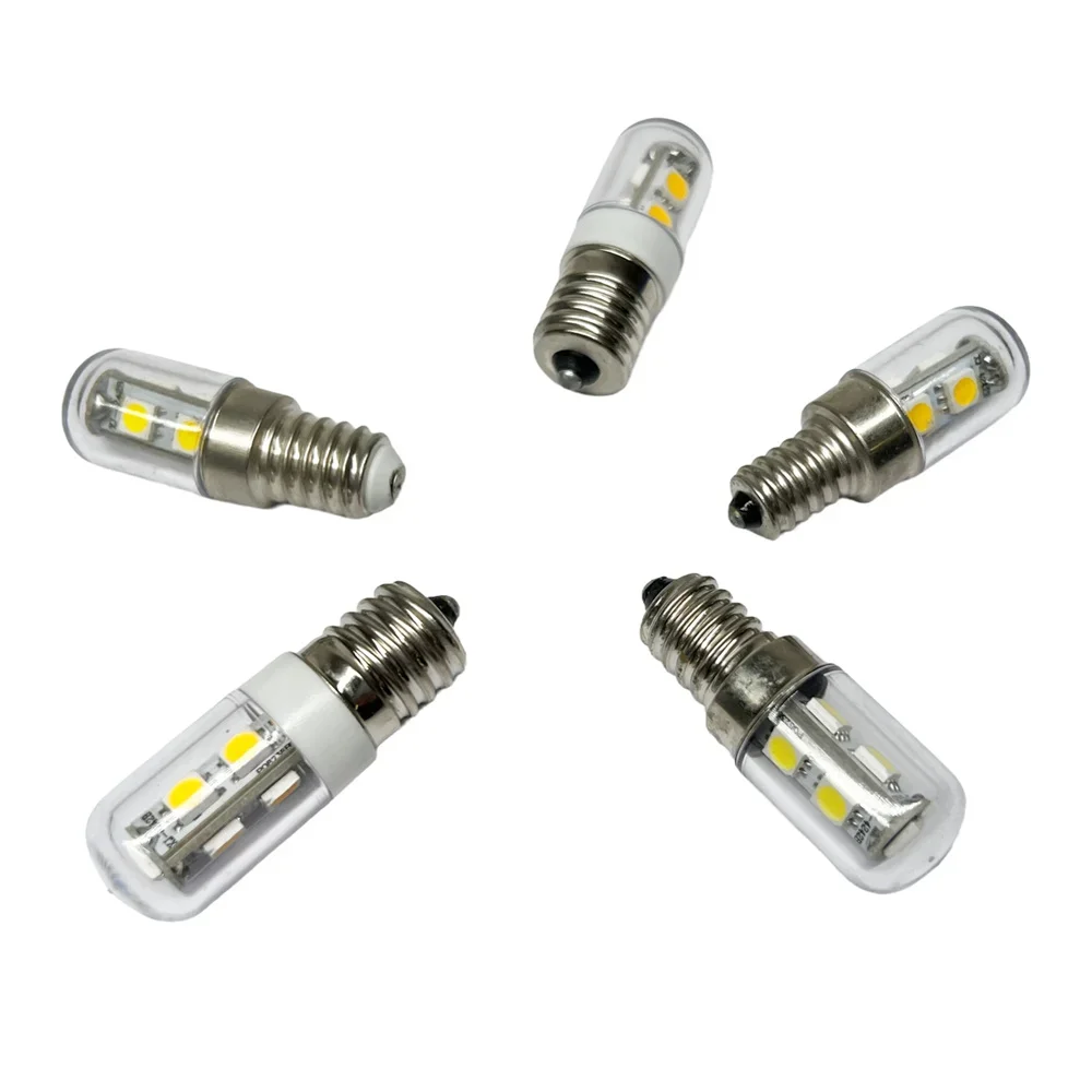 Aoyuansea-Mini ampoule LED E14 pour réfrigérateur SMD5050, lampe pour machine à coudre, four à micro-ondes, hotte de cuisine, table de nuit