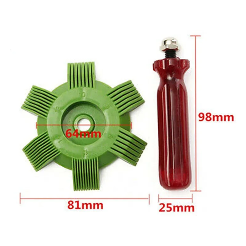 เครื่องหนีบผมตรงขดลวดเครื่องปรับอากาศคอนเดนเซอร์หม้อน้ำรถยนต์เครื่องมือทำความสะอาดด้วยมือเครื่องมือซ่อมระบบทำความเย็นอัตโนมัติ
