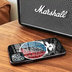 Grateful Dead Dance Bear Phone Case For IPhone 16 15 Pro 11 Max 12 14 13 X XR XS Luxury Magsafe Wireless Charging Cover