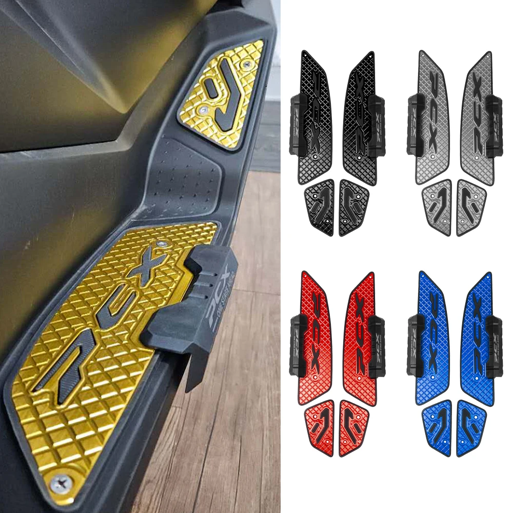 

For Honda PCX 125 160 PCX160 PCX125 2025 Motorcycle Footrest Footboard Pegs Pedal Footmat Aluminum Alloy Foot Pedals Accessories