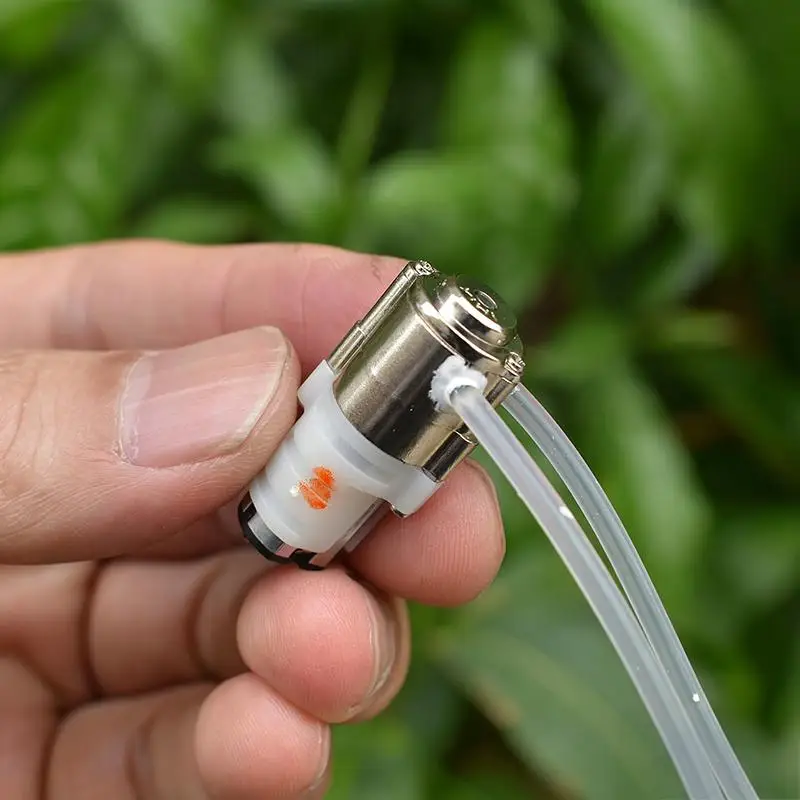 🛒DC 3.7V Ultra Micro Peristaltic Pump Squeezing Dosing Pump Mini 10MM Planetary Gear Metering Pump Precision Small Flow Motor