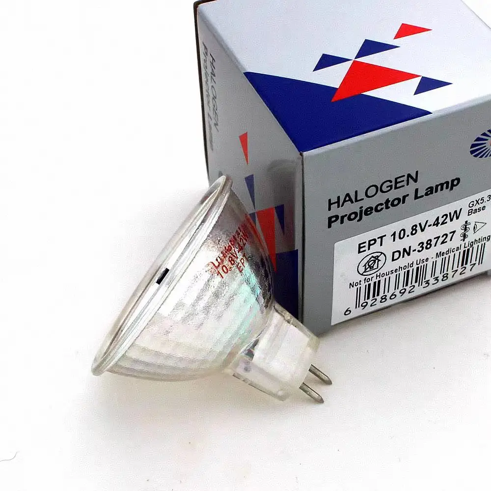 HoneyFly EPT Halogen Lamp MR16 10.8V 42W GX5.3 for Fiber-optic Medical Imaging Unisys Dp500 Check Processing Reader
