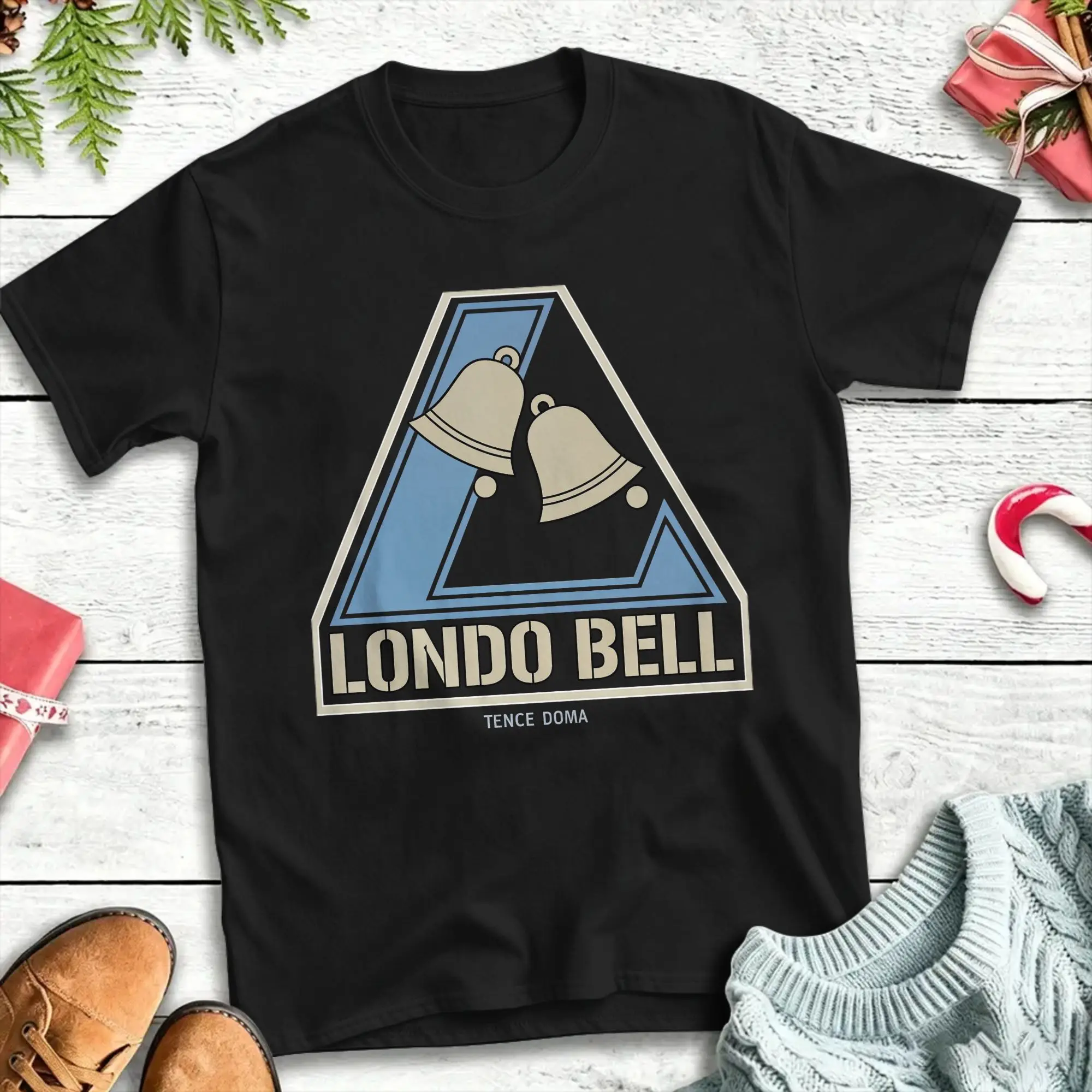 COSPA Gundam UC Londo Bell 100 Cotton T-Shirts  Fashion Tee Shirt for Men Summer Y2K Casual Casual Short Sleeve Tees