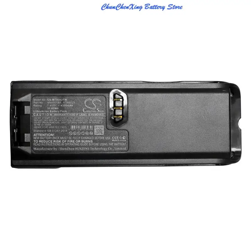 Cameron Sino 4300mAh Battery NTN8923 NTN8294 for Motorola XTS3000 XTS3500 XTS5000 Tetra MTP200 MTP300 NTN8293 NTN8294 XTS4250