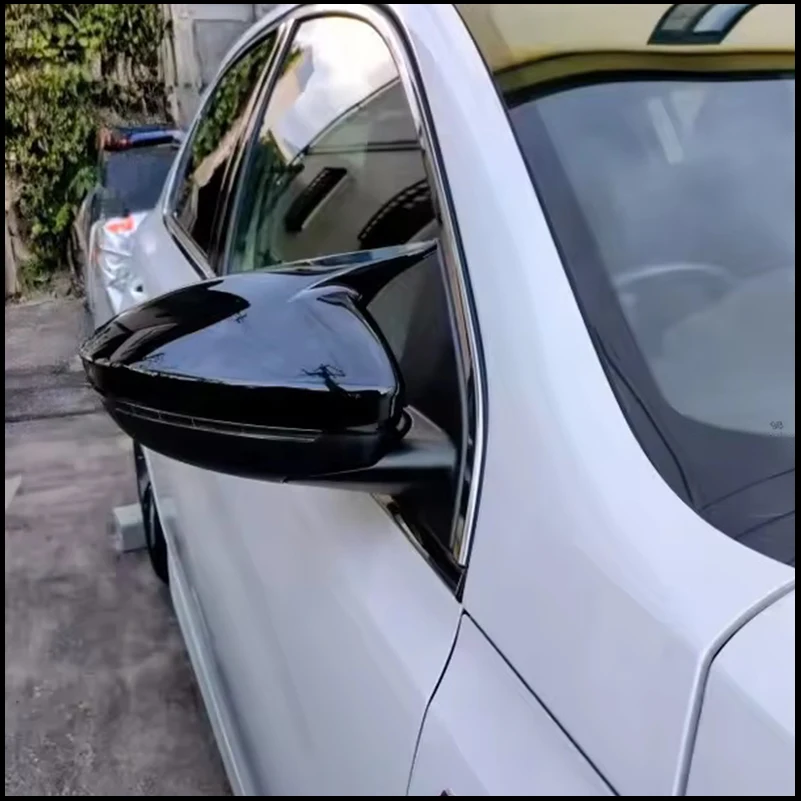For Peugeot 3008 5008 2017-2022 With Horn Rearview Mirror Cover Cap Housing Trim Car Styling Auto Accessories