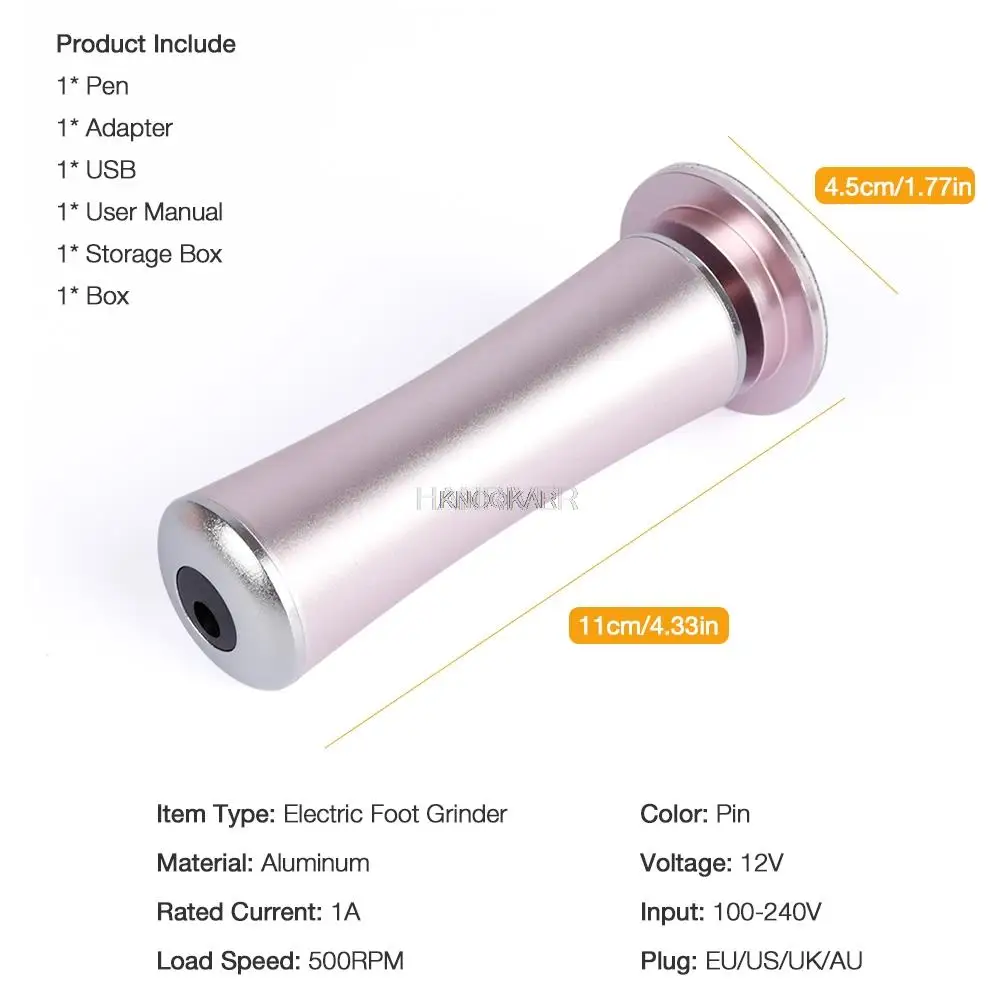 Multifunctionele voetverzorging Elektrische dode huid Eeltverwijderaar Voetslijper Voetmassageapparaat Pedicure Gereedschap Schoonheidssalon