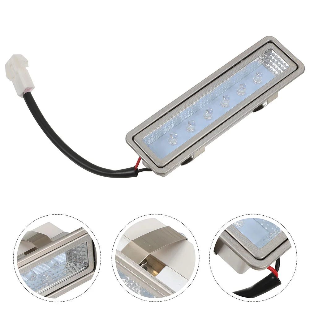 2 Pcs LED Lighting Bulb Lamp Accessories Oven Range Hood Replacement Glass Housing