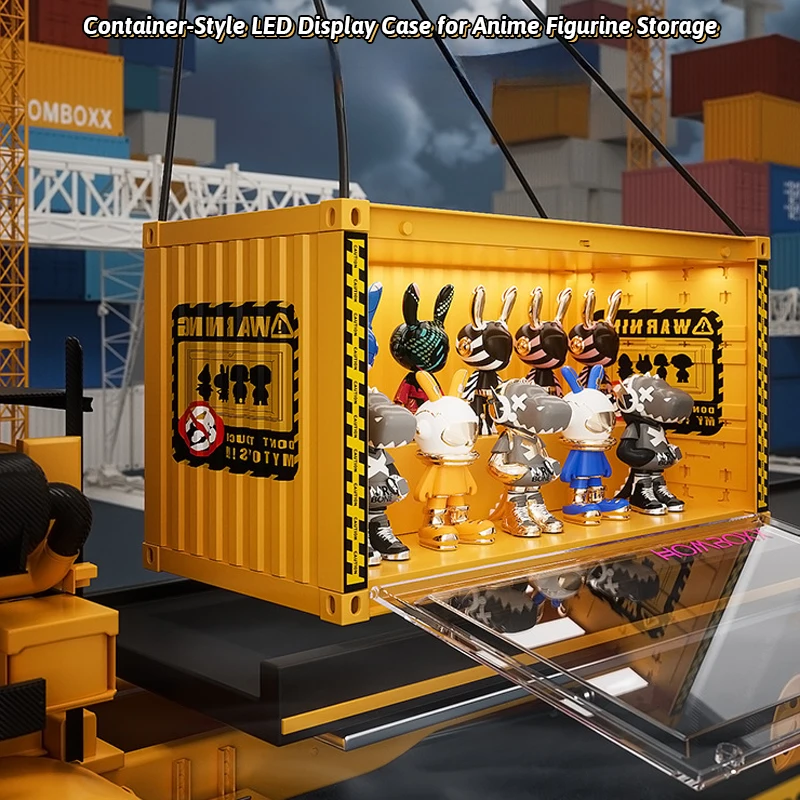 

Extra-Large Dustproof Display Box for Anime Figurines, Stand Dolls & Blind Box Toys - Collectible Storage Cabinet Organizer