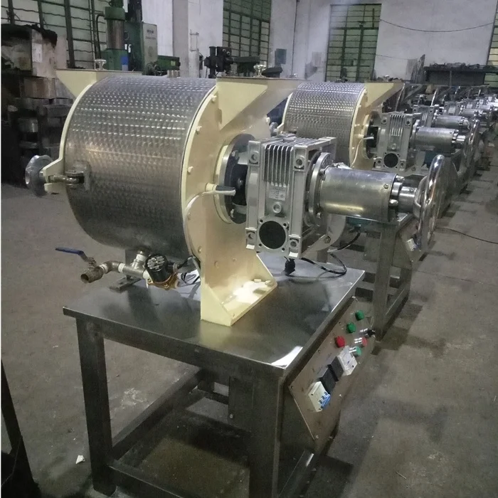 آلة إنتاج الشوكولاتة بالكاكاو الصغيرة عالية الجودة آلة محارة الشوكولاتة 20 لتر