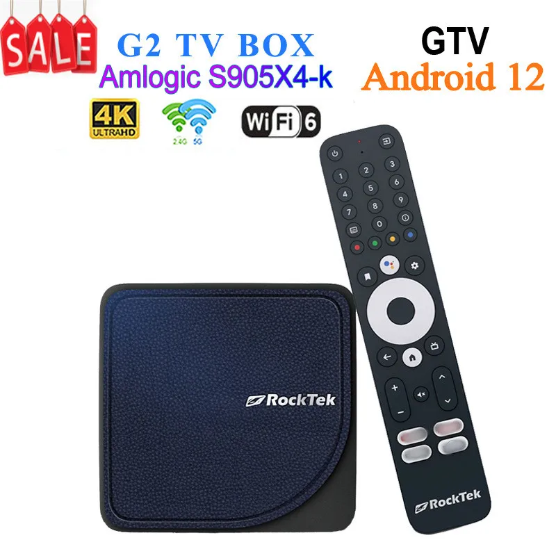 

G2 Android 12.0 ТВ-приставка Amlogic S905X4-K 4 ГБ 32/64 ГБ 4K 2,4G 5,0G WIFI6 BT5.0 Голосовой пульт дистанционного управления Медиаплеер Телеприставка
