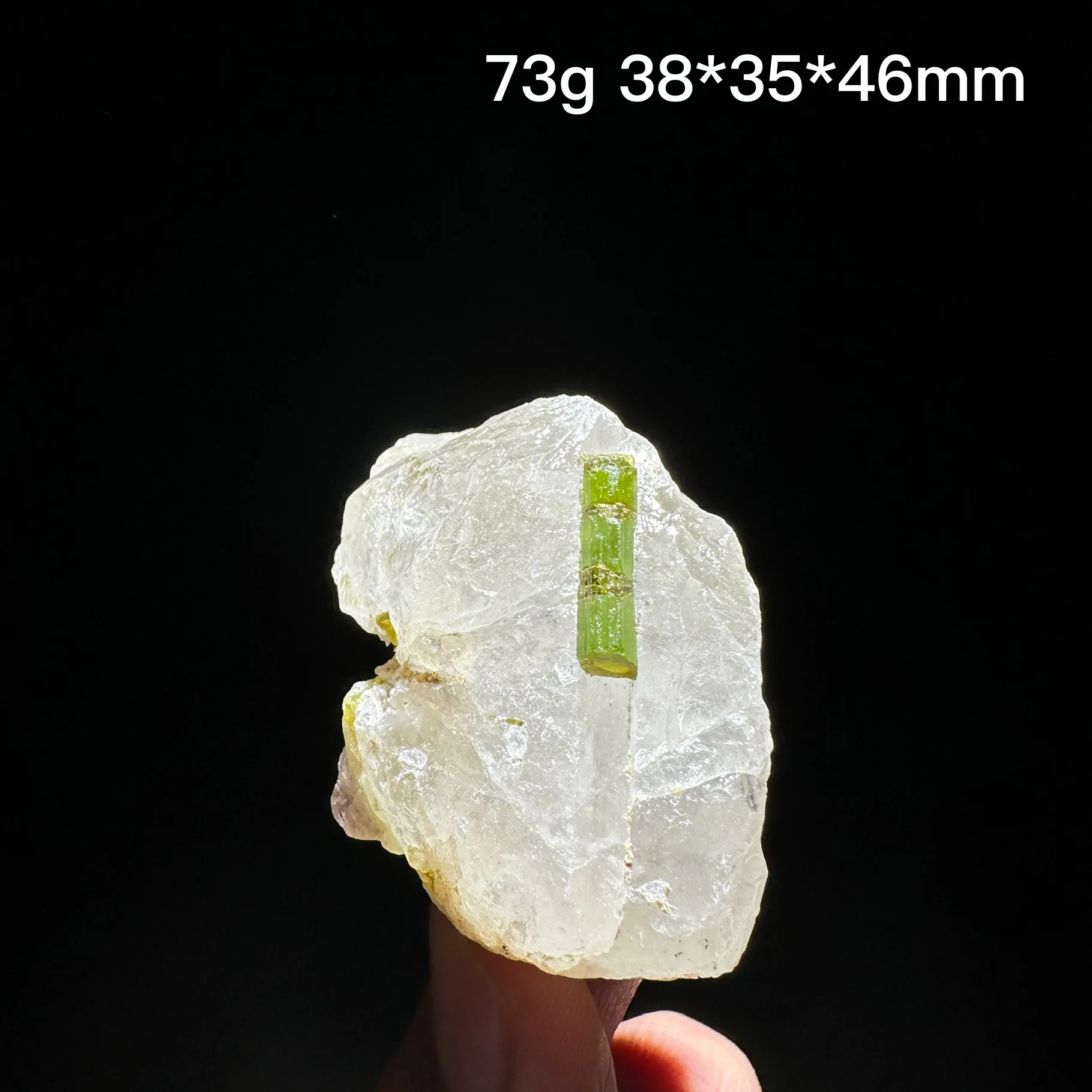 Natural Raw Green Tourmaline Mineral Specimen Crystal Quartz Healing Stone Teaching Collection Home Decor