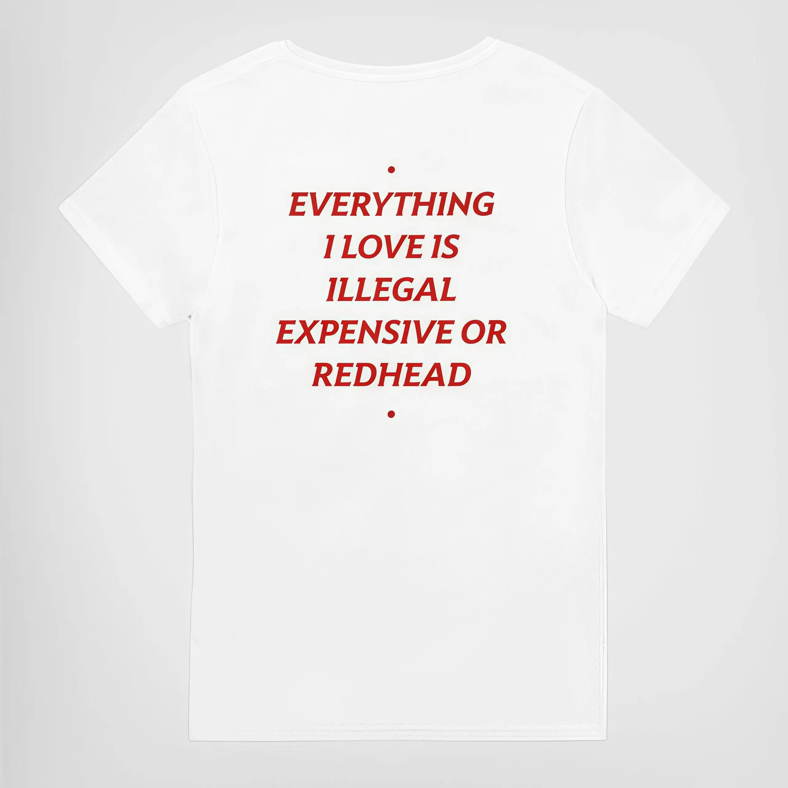 

Funny Redhead T-shirt for Men Women Everything I Love is Redhead Tee Gift for Ginger Lover