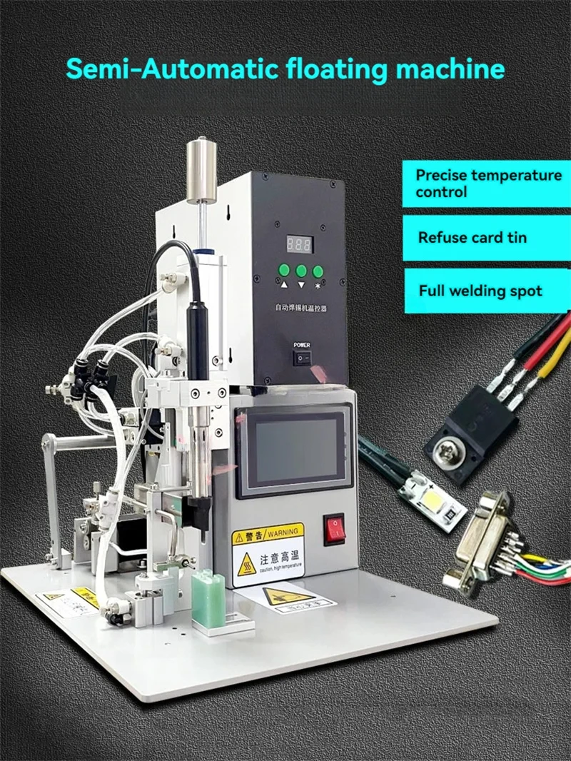 

Hot sales Semi-automatic Soldering Machine Internal Heating Electric Soldering Iron USB Charging Cable Wire Connector 200W