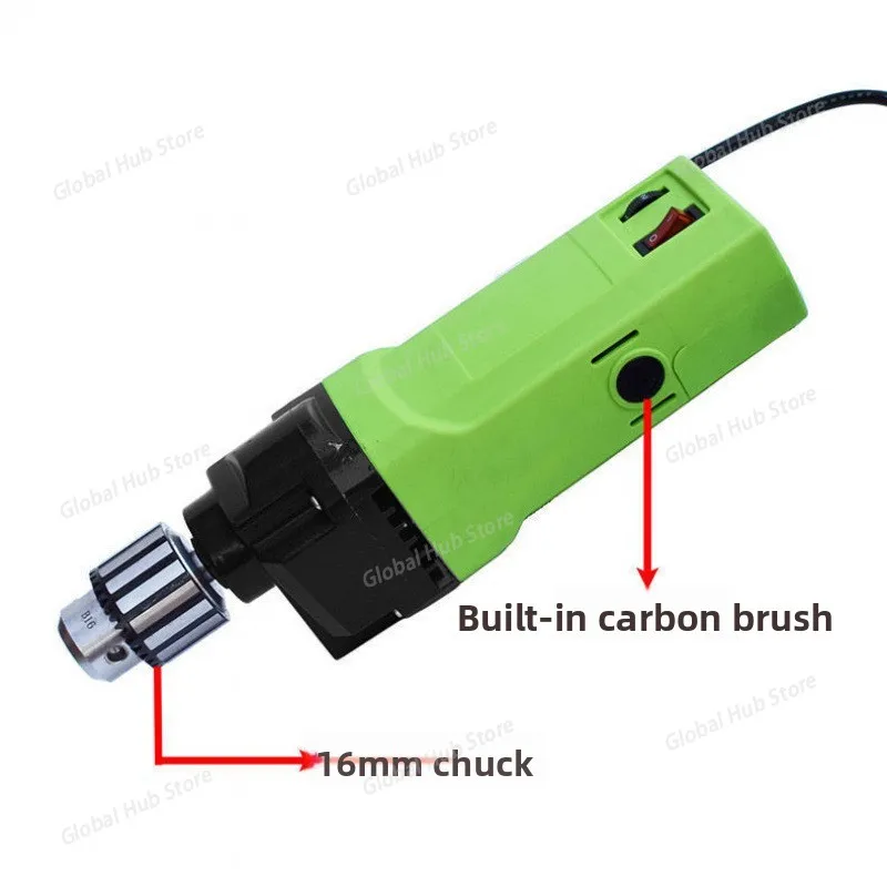 Motor 710W High-power 5156E Mini Strong Bench Drill Motor, with 13MM Chuck and Power Cord