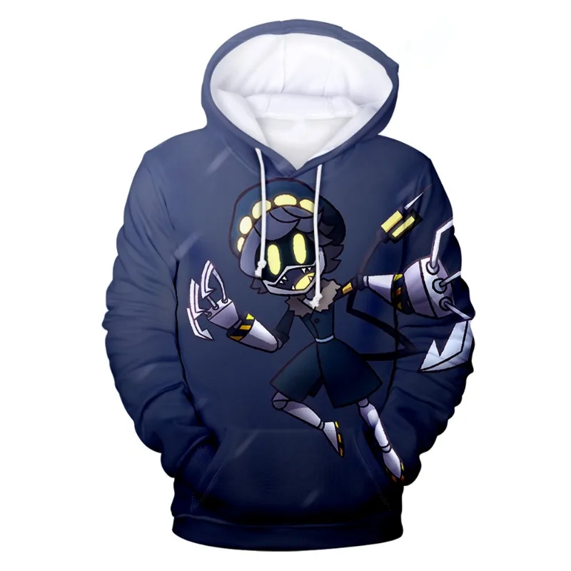 Horror Anime Murder Drones 3D Print Hoodies Women Fashion Casual Sweatshirts Oversized Hoodie Kids Pullovers Tracksuit Clothing