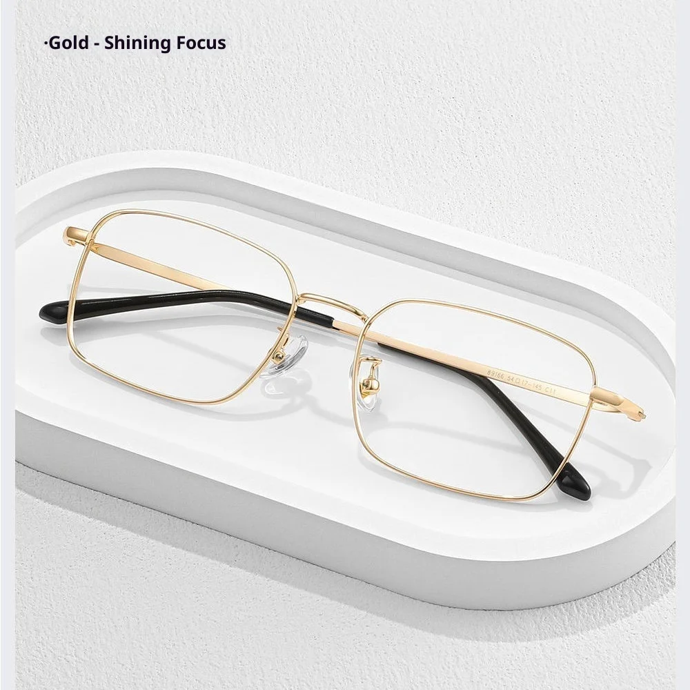 Metal Eyeglasses Wo… - image