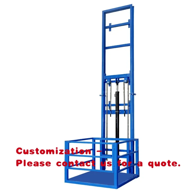 Home Lift Elevator Simple Hydraulic Platform Warehouse and Factory Freight Hoist