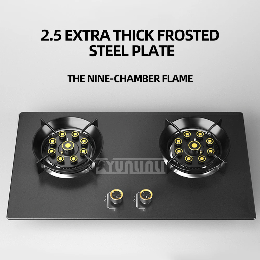 タイミングストーブガスコンロキッチン用ガスストーブデュアルクックトップ家庭用埋め込み Cocina A Gas