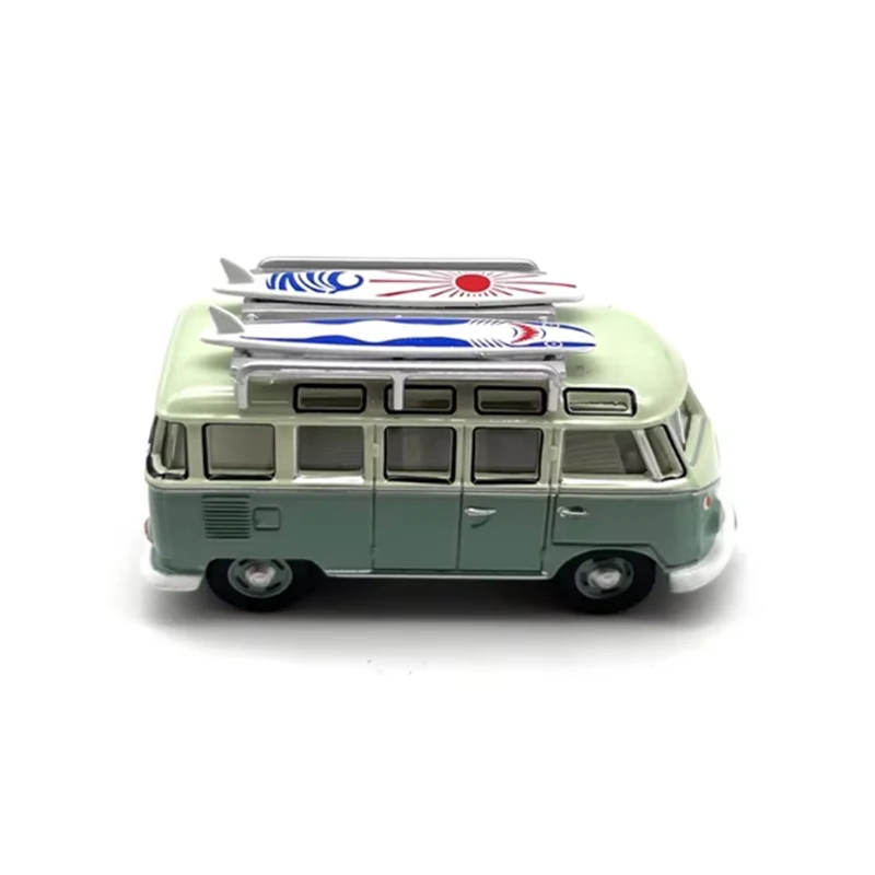 OXFORD Diecast 1/76 Retro VW T1/T2 Samba Tourist Surfing Bus Legierung Auto Modell Klassiker Erwachsene Souvenir Geschenk statische Anzeige