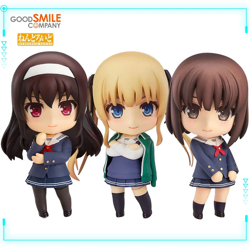 

GSC Original Genuine Nendoroid Saenai Heroine No Sodatekata ♭ Kato Megumi Kasumigaoka Utaha Eriri 10cm Model Toys Action Figures