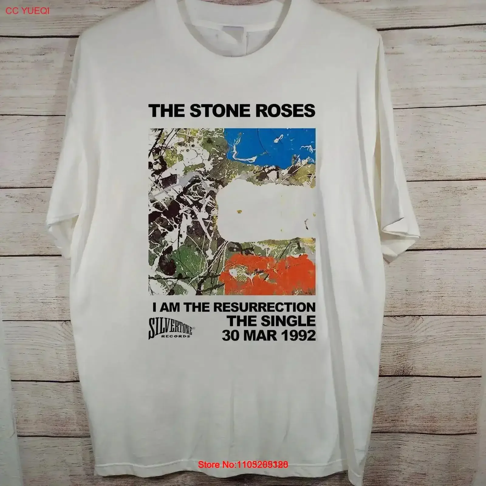 Je suis la résurrection Stone Roses t-shirt pleine taille S 5XL vintage lavé légèrement confortable élégant respirant doux vintage