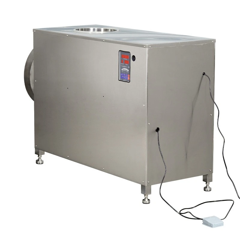 Stainless steel green coconut cutting half water dispenser, commercial half coconut cutting machine