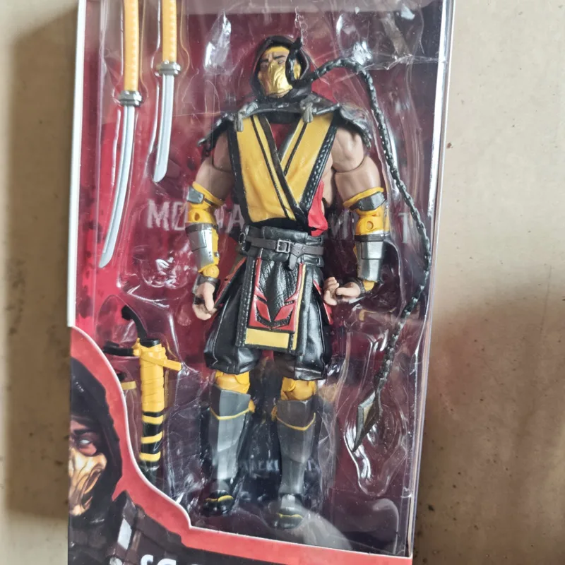 

Anime Sub Zero Scorpion Articulated Figure Model Kombat Spawn Action Figure Toys Birthday Christmas Gift