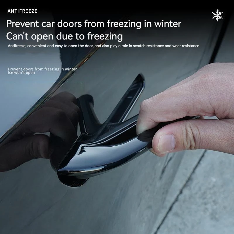 

Car Antifreeze Door Handle 4pcs for Tesla Model Y/3 2019-2024 stylish cool distinctive Wide Application Modification Accessories